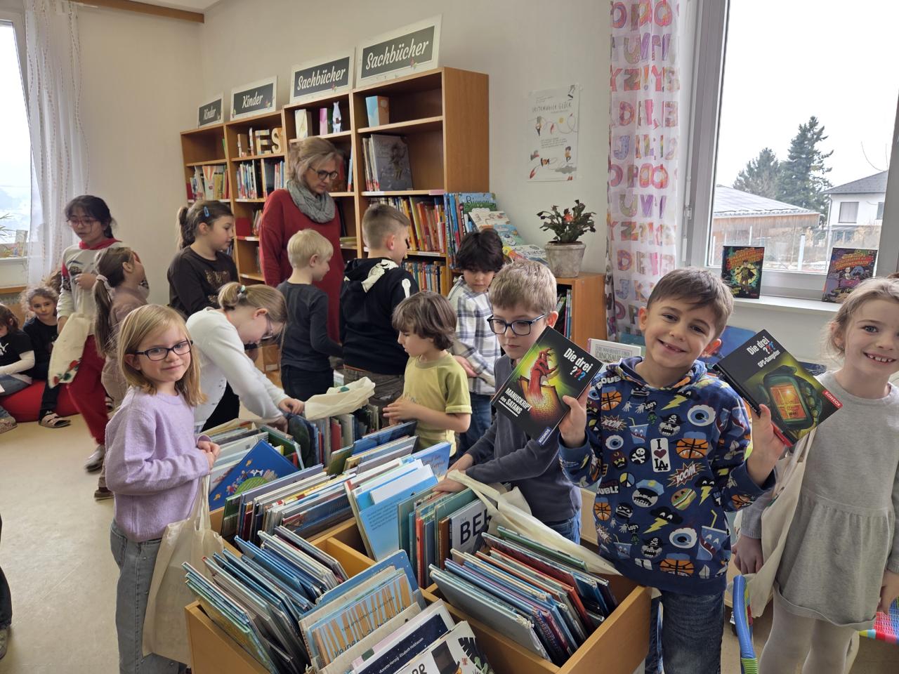 Besuch der Kindergartenkinder